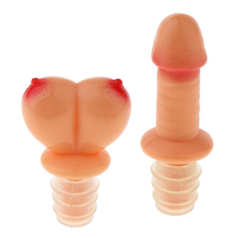 Novelty-shaped wine stopper