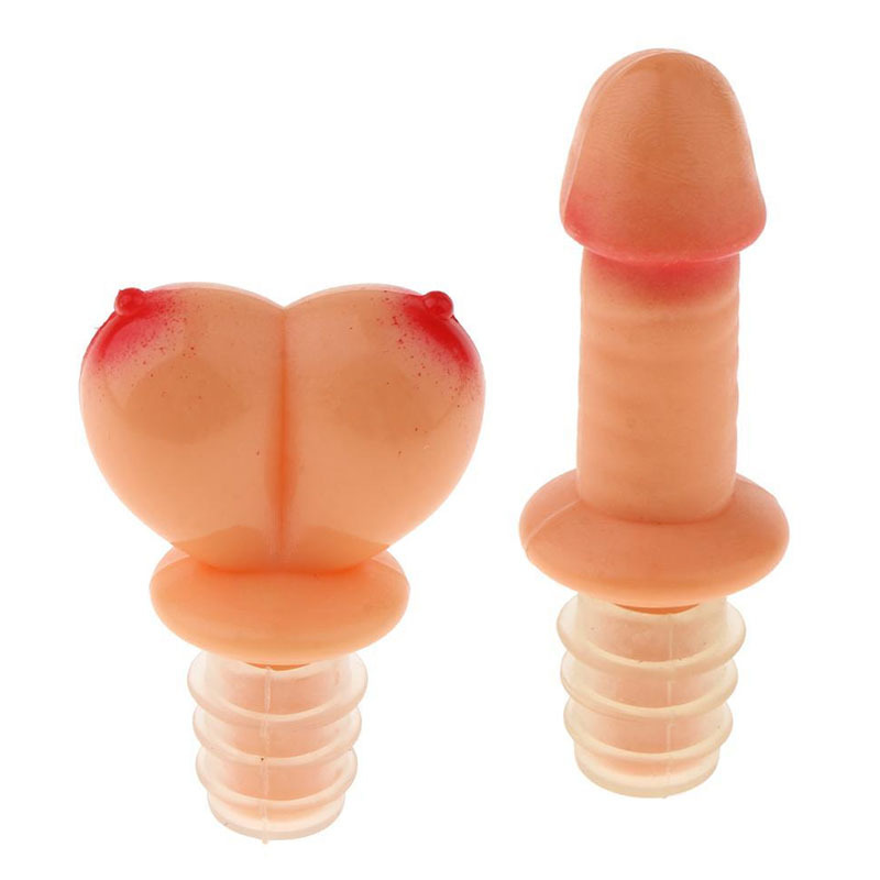 Novelty-shaped wine stopper