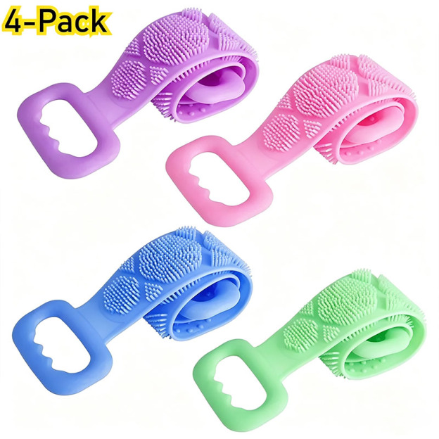Silicone Shower Brush Set