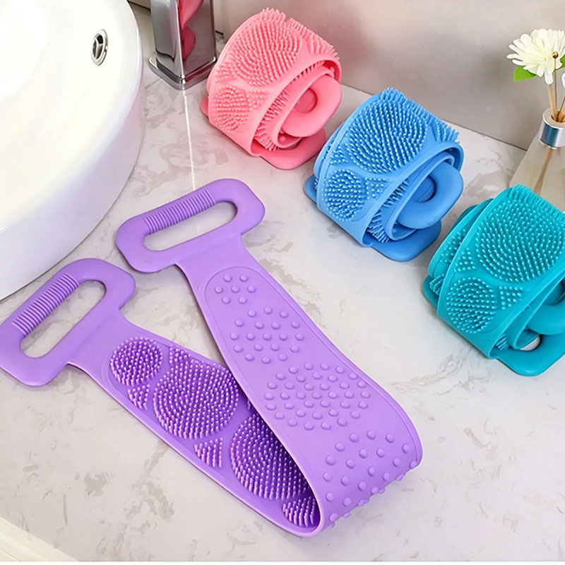 Silicone Shower Brush Set