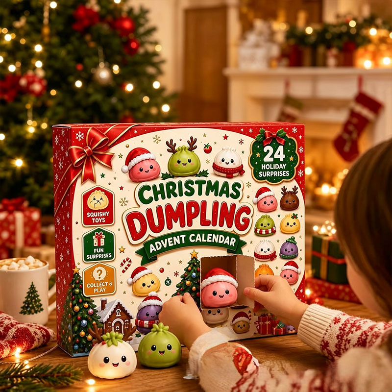 Christmas Slow-Rising Toy Countdown Calendar