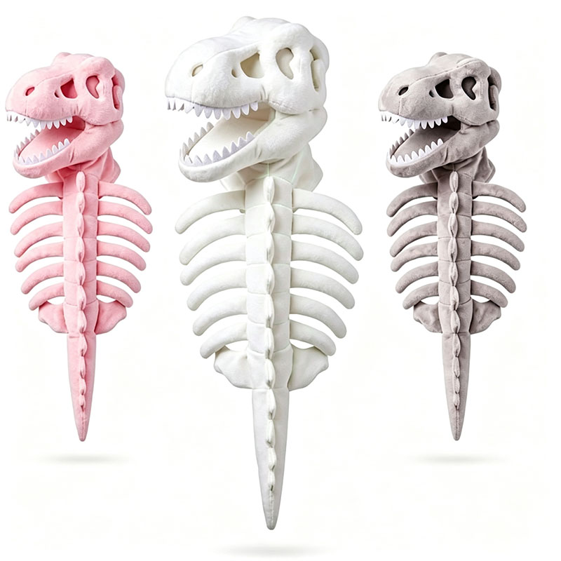 Pet Dinosaur Skeleton Costume