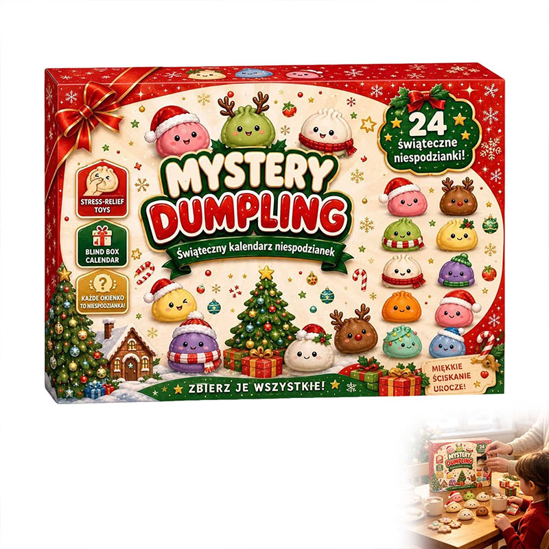 Christmas Slow-Rising Toy Countdown Calendar