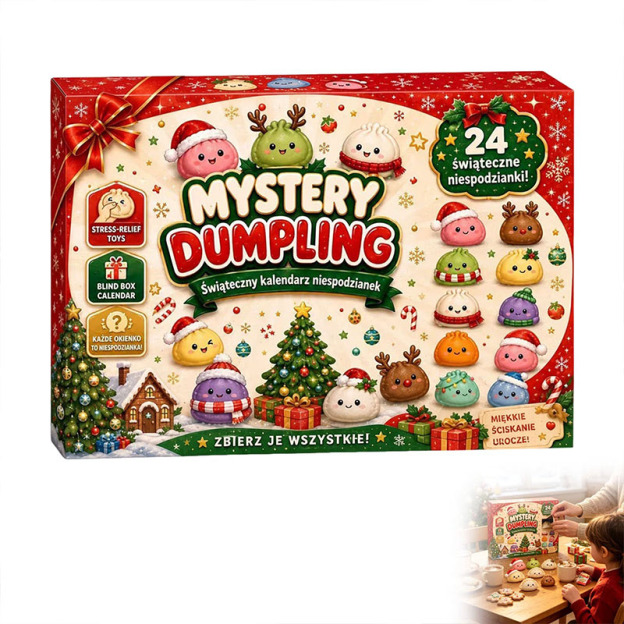 Christmas Slow-Rising Toy Countdown Calendar
