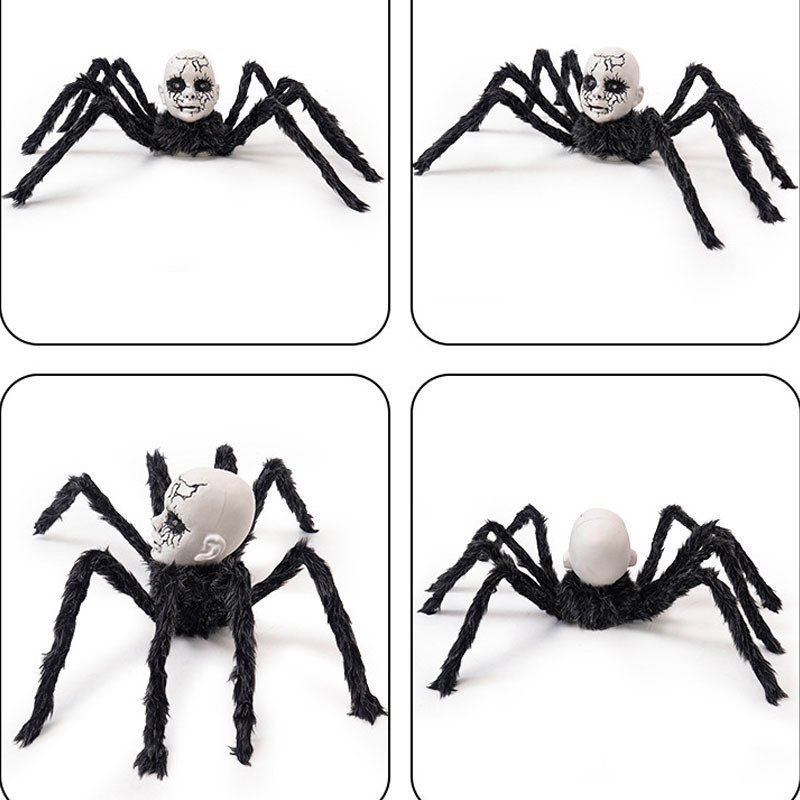 Halloween Baby-Faced Spider Toy