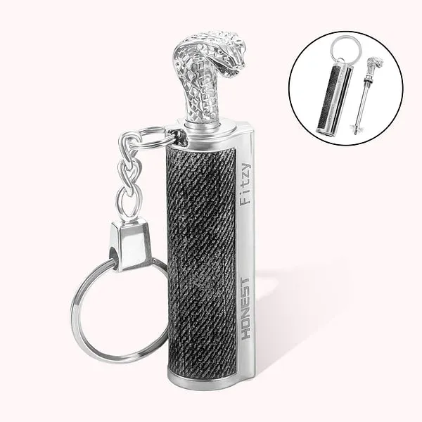 Personalized Dragon Breath Immortal Lighter Fire Starter Permanent Match Keychain Men's Birthday Gift