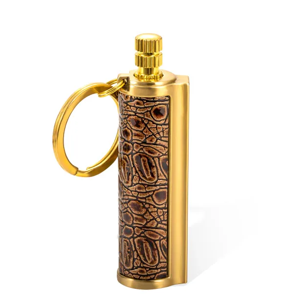 Personalized Dragon Breath Immortal Lighter Fire Starter Permanent Match Keychain Men's Birthday Gift