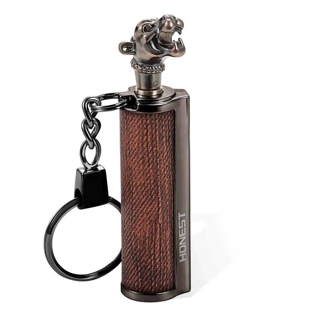 Personalized Dragon Breath Immortal Lighter Fire Starter Permanent Match Keychain Men's Birthday Gift