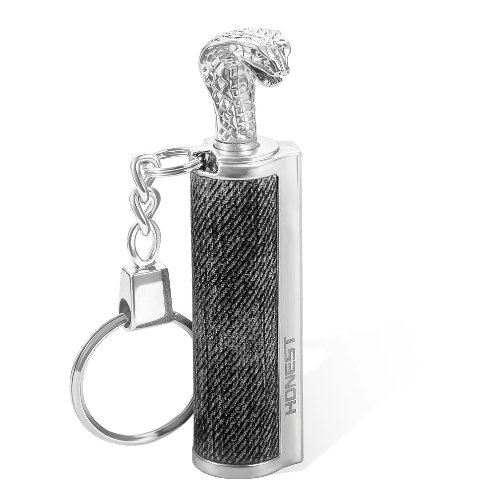Personalized Dragon Breath Immortal Lighter Fire Starter Permanent Match Keychain Men's Birthday Gift