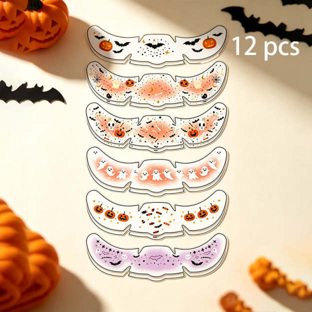 Halloween Face Tattoo Stickers