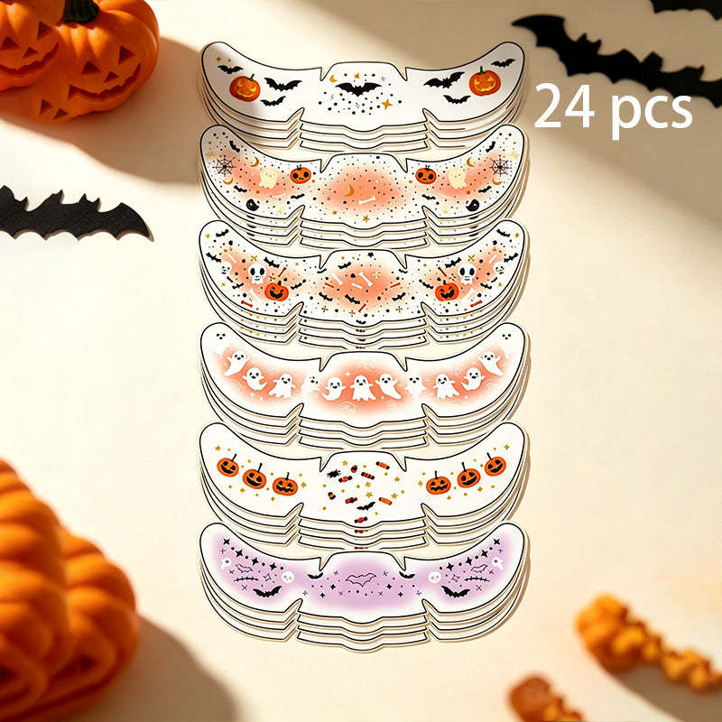 Halloween Face Tattoo Stickers