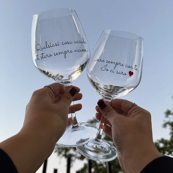 🍷A set of personalised wine glasses with names | Gift ideas🥂