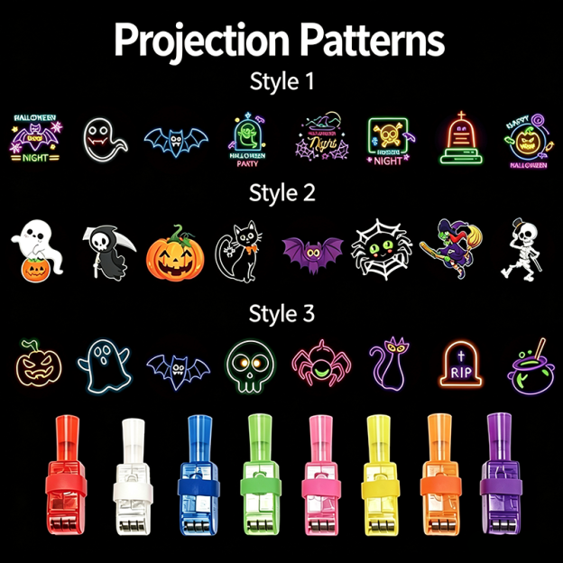 Halloween finger lights