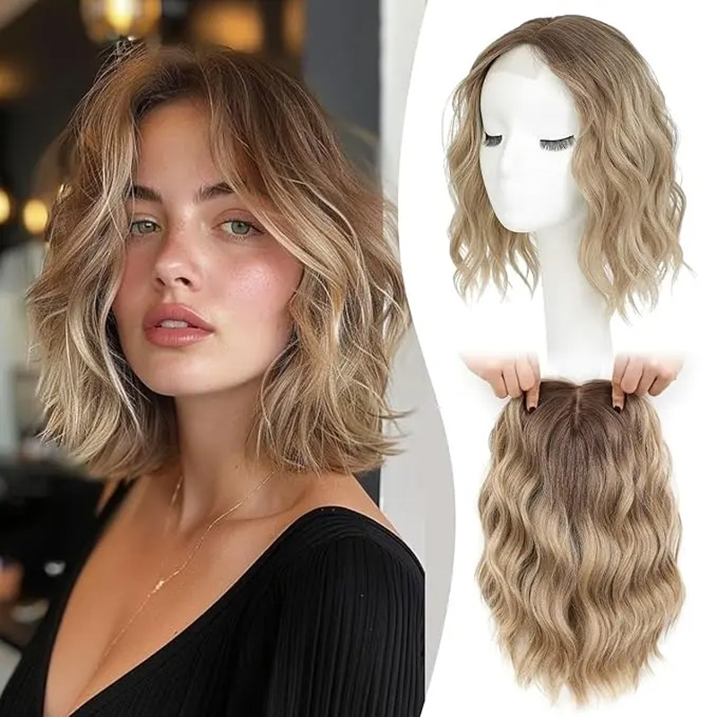 Short wavy wig