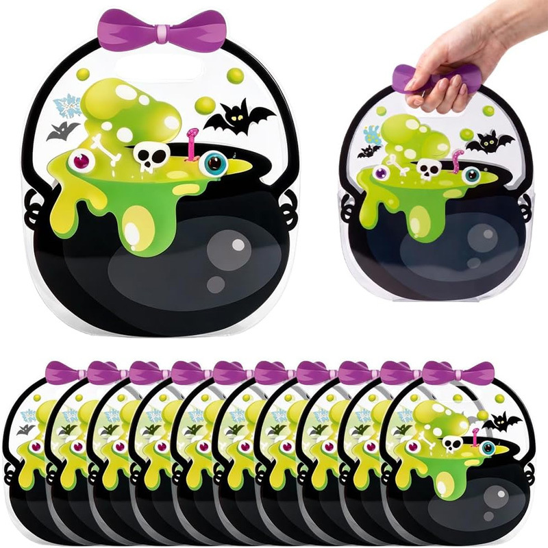 Halloween Transparent Stand-Up Candy Bag
