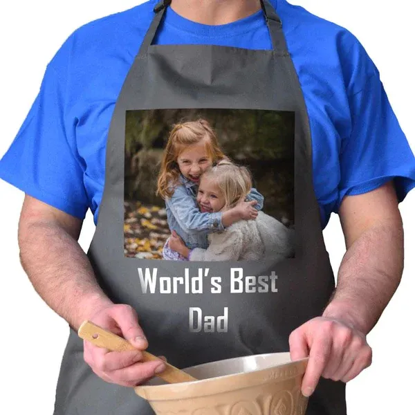 Personalized custom picture apron