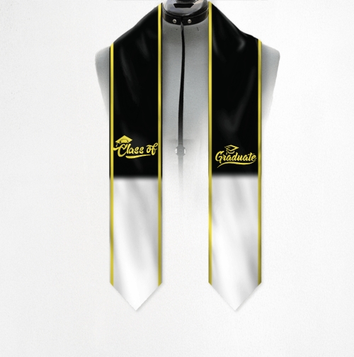 Custom Photo Class of 2024 Stoles Sash For Graduation Day