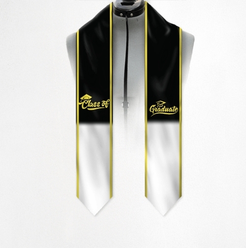 Custom Photo Class of 2024 Stoles Sash For Graduation Day