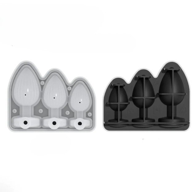 Ice lattice silicone mold