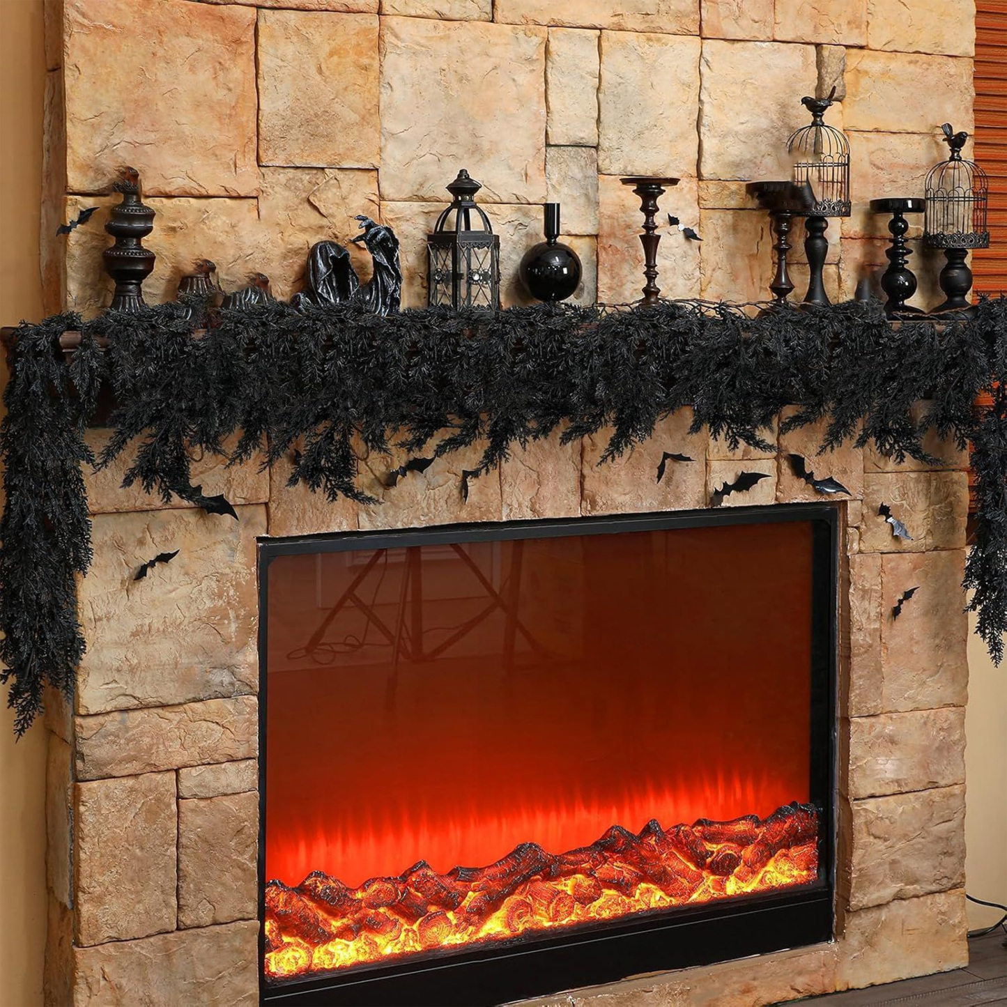 Cypress Leaf Cedar Cane Ornaments