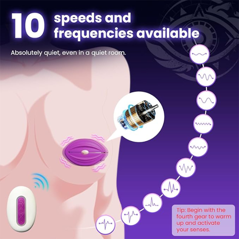 Silent Breast Vibrator