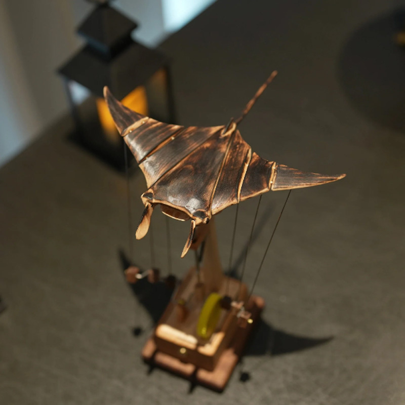 Electric Bionic Manta Ray Ornament