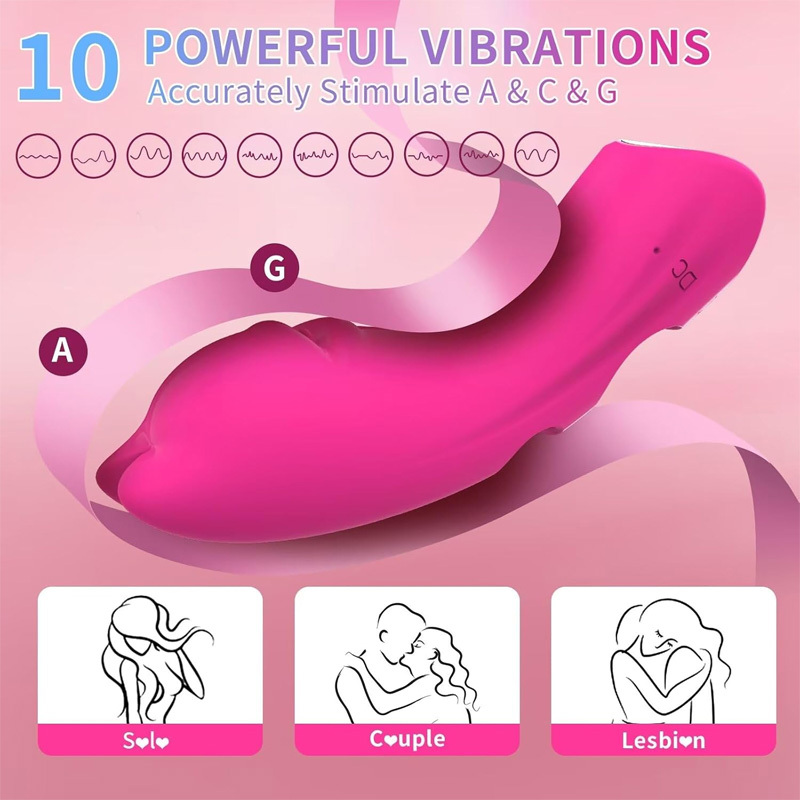 Silicone vibrating finger sleeves