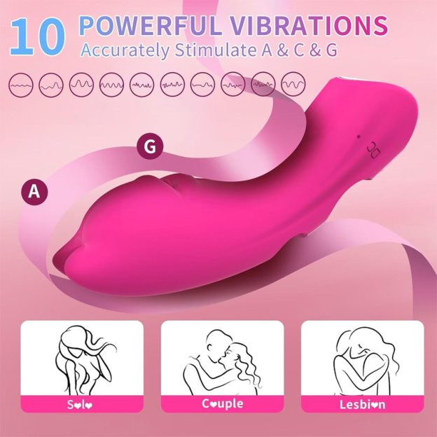 Silicone vibrating finger sleeves