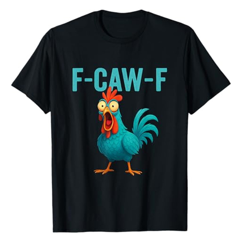 Crew neck printed short sleeves