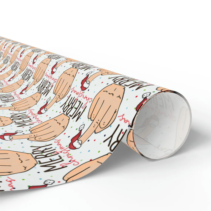 Funny Middle Finger Wrapping Paper