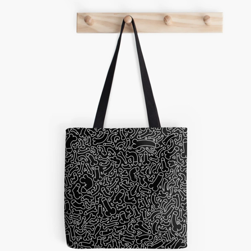 Fashion canvas shoulder bag