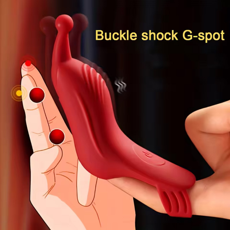 Finger G-spot vibrator