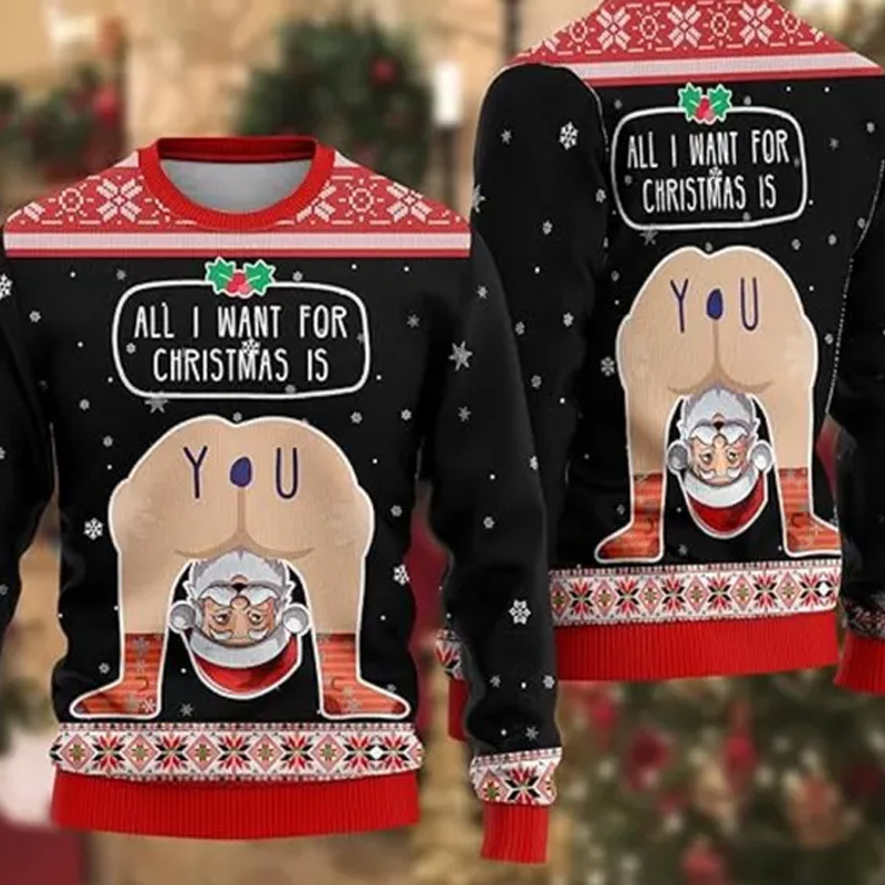 Fun playful Christmas jumper