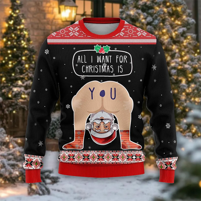 Fun playful Christmas jumper