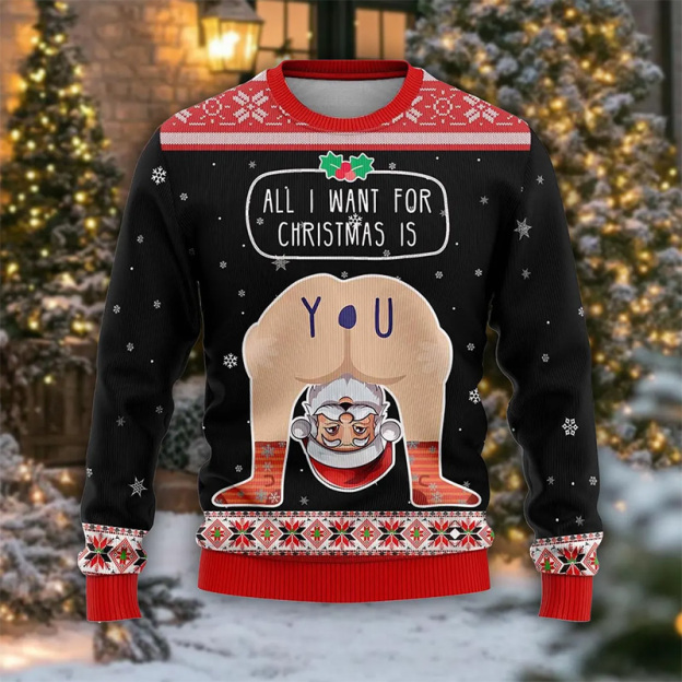 Fun playful Christmas jumper