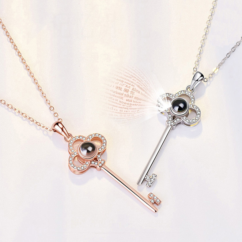 Personalized key projection bracelet