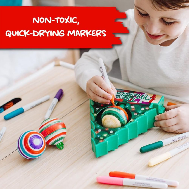 DIY Christmas Ball Painting