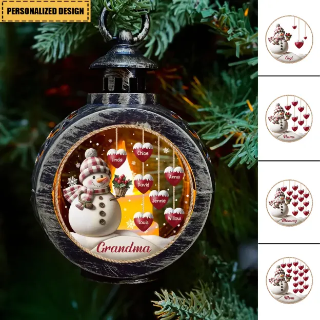 Personalized Custom Christmas Lantern