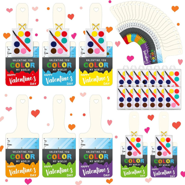 24-piece watercolor paint set