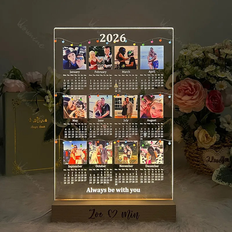 Customized LED Calendar Lightbox