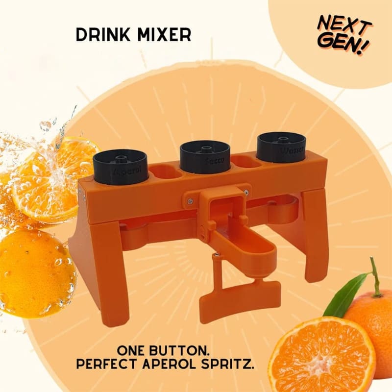 Creative beverage mixing device