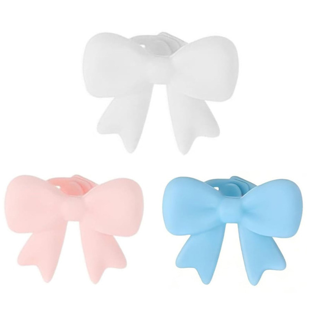 Silicone bow headphone accessories
