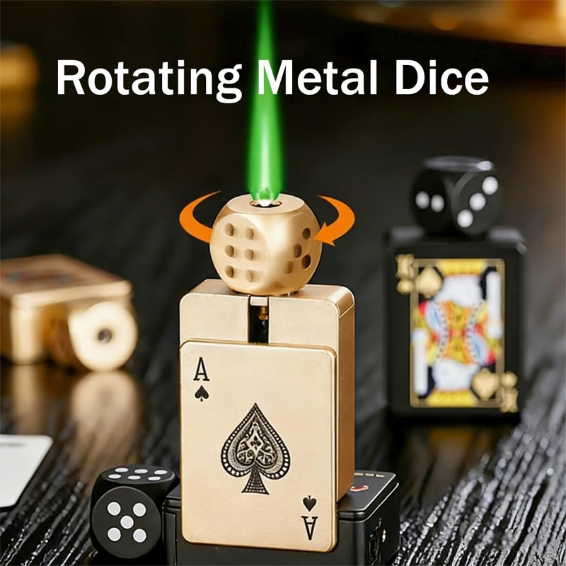Creative Dice Spinning Lighter