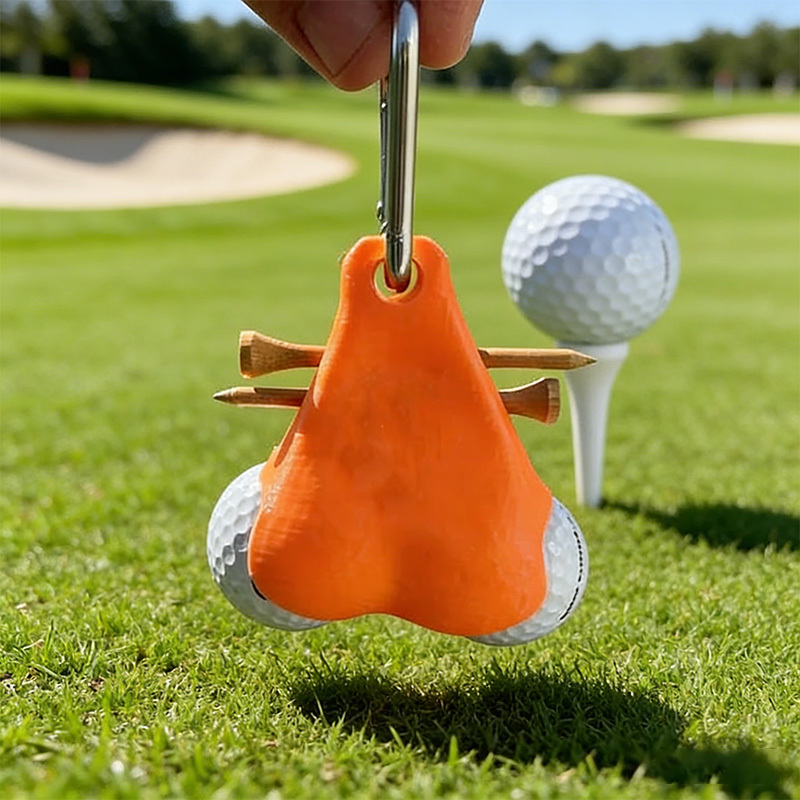 Fun and functional golf ball pendant