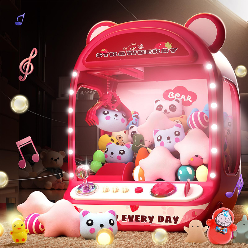 Children Claw Machine with Capsule Toys
