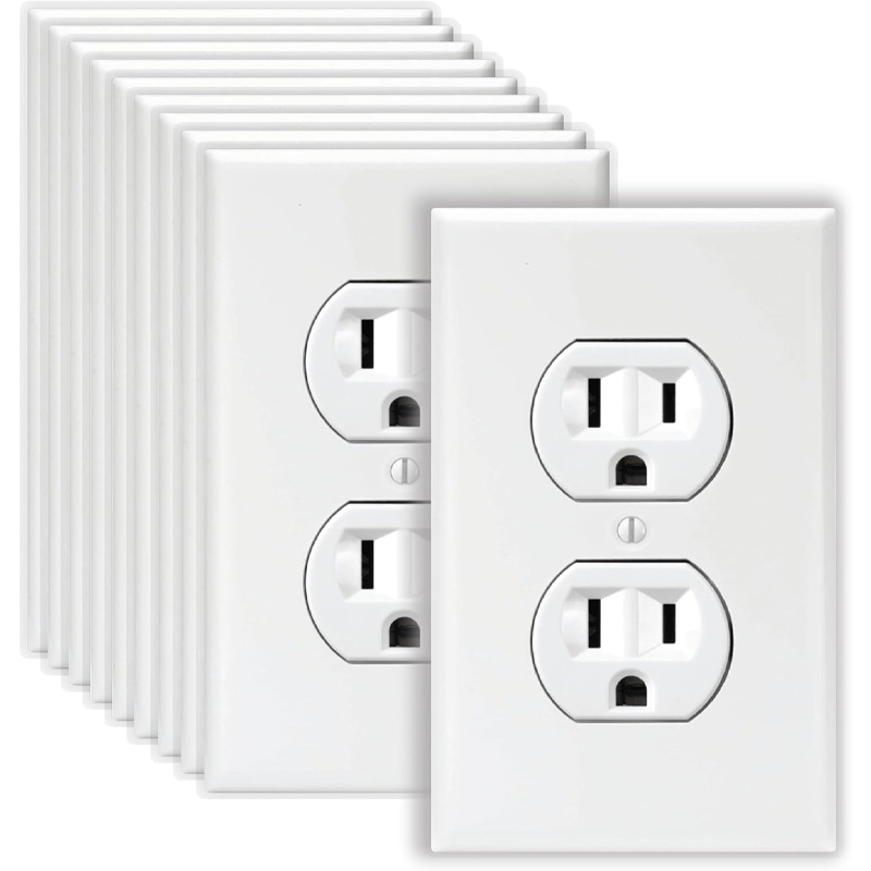Prank wall socket decorative stickers