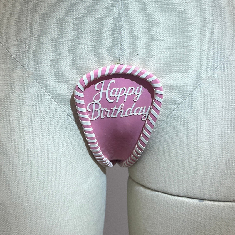 Birthday C-string bra
