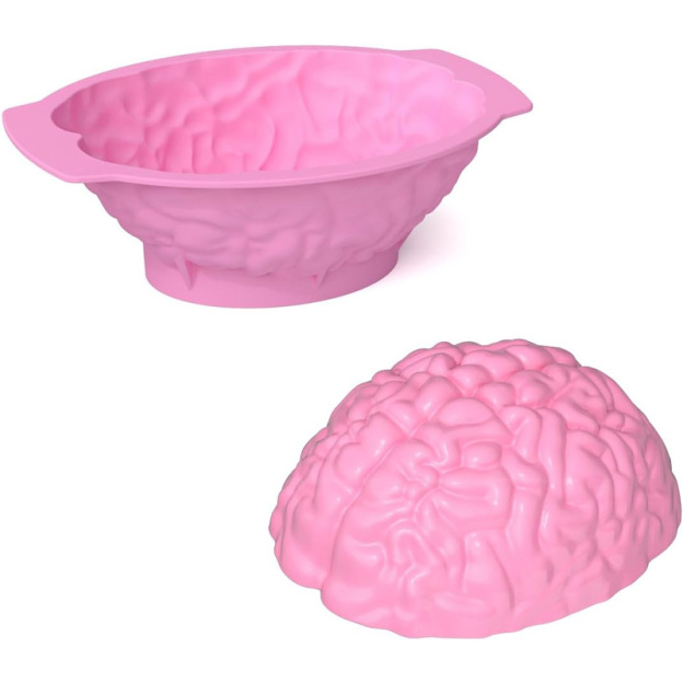 3D realistic silicone brain mold