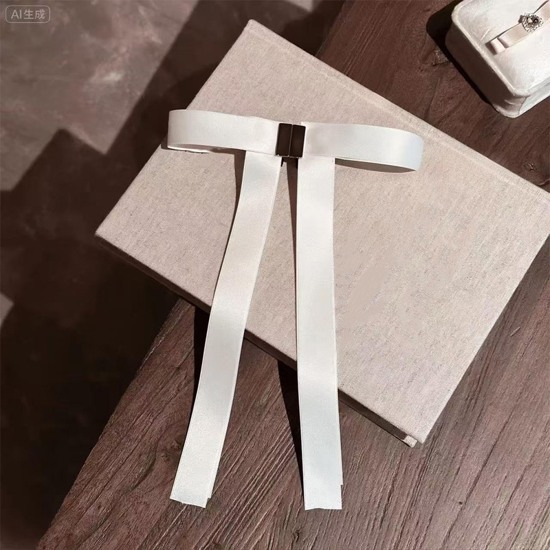 Magnetic Satin Butterfly Hair Clip