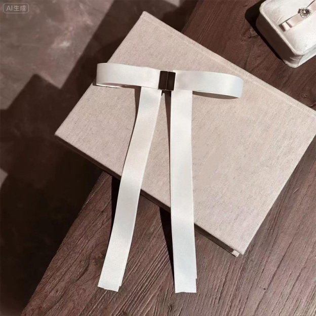 Magnetic Satin Butterfly Hair Clip